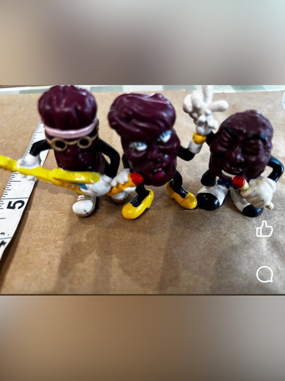 California Raisins vintage set of 3